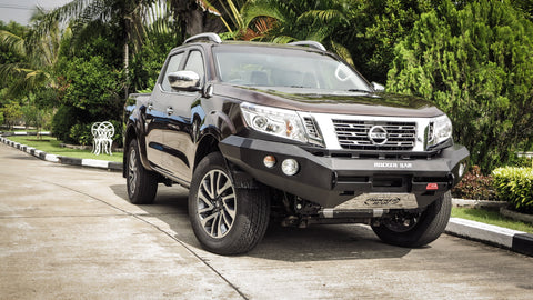 MCC Rocker 078-01SQ No Loop Bull Bar - Nissan Navara 2015-2020 - Image 2