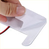 White plastic car antenna base with red and black wiring shown from the back for 5050smd 6000k toyota voxy noah dome light