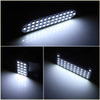White led light strip with multiple circular bulbs in a rectangular layout 6000k for toyota voxy noah dome light