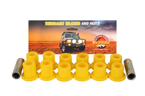 Terrain Tamer Shackle Bush Kit Poly - Terrain Tamer 4WD Parts