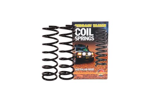 Terrain Tamer Coils Rear Raised 40mm 150kg Plus Extra Heavy Duty - Terrain Tamer 4WD Parts