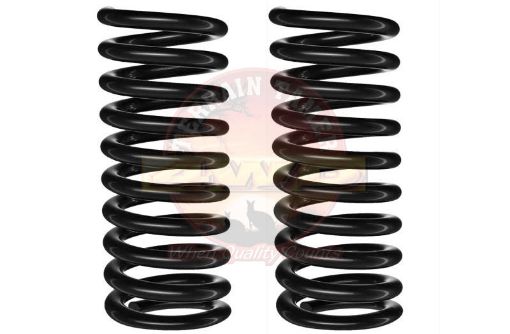 Terrain Tamer Coils Rear Raised 25mm To 195kg 4cyl V6 &amp; Diesel Heavy Duty - Terrain Tamer 4WD Parts