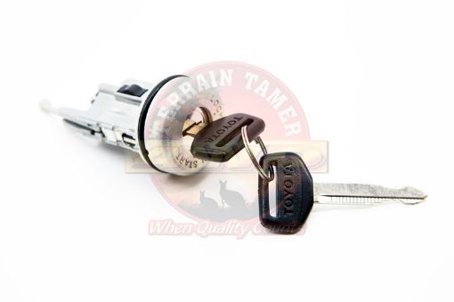 Terrain Tamer Cylinder &amp; Key Set Ignition Switch Suits Steering Lock - Terrain Tamer 4WD Parts