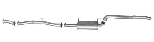 Terrain Tamer Hi Flow Dpf Back Exhaust Kit 409 Stainless Steel 4jjit 3.0l - Terrain Tamer 4WD Parts