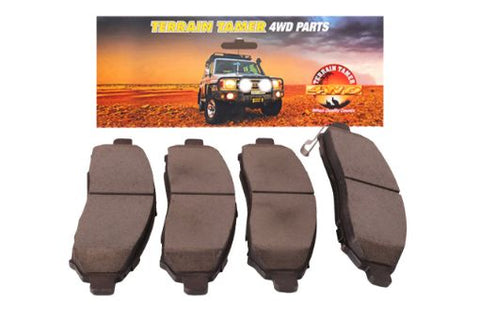 Terrain Tamer Disc Pad Set Frt Ceramic 295mm Dia Rotor D40m D40t - Terrain Tamer 4WD Parts