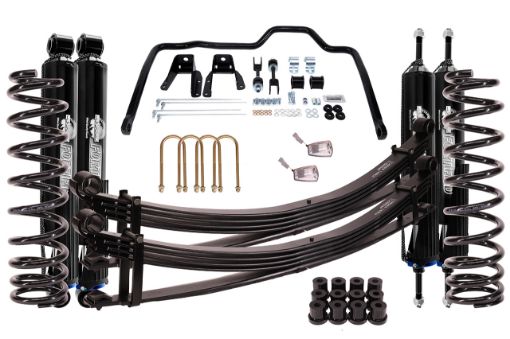 Terrain Tamer Gvm Suspension Kit + Fortified Shocks 3950kg Vdj78,79 08/16- - Terrain Tamer 4WD Parts
