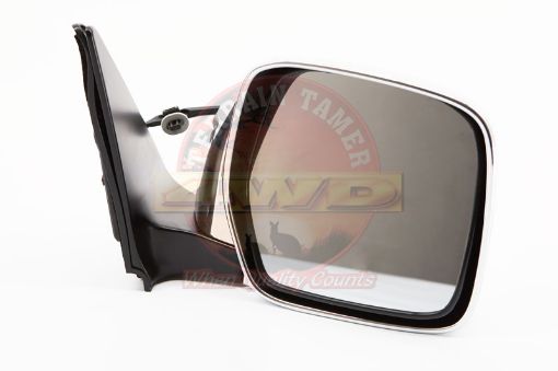 Terrain Tamer Mirror Assy Exterior R/H Chrome Electric Remote Control - Terrain Tamer 4WD Parts
