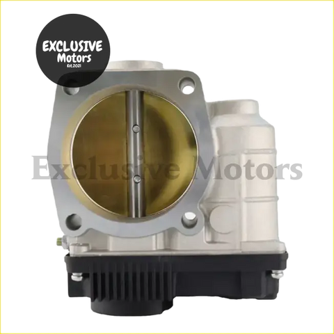 Silver metal 50mm electric throttle valve with tbi sensor and black plastic base for nissan sentra 1.8l 4-cylinder