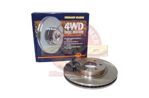 Terrain Tamer Disc Rotor Front Navara D40t Yd25t Vin Mnt Thailand Built - Terrain Tamer 4WD Parts