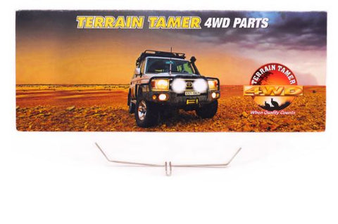 Terrain Tamer Clip Disc Pad Anti Rattle Front Straight Clip - Terrain Tamer 4WD Parts