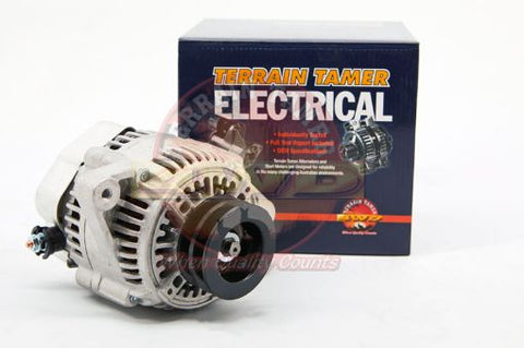 Terrain Tamer Alternator 12v 80a May Need Sa326 Plug Adapter Round To Oval - Terrain Tamer 4WD Parts