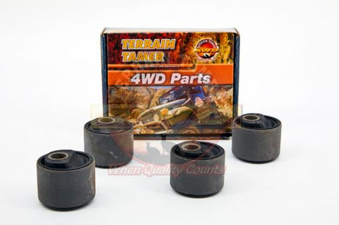 Terrain Tamer Bush Kit Castor Correction Rubber 2.5 Deg 25 To 50mm Raise - Terrain Tamer 4WD Parts