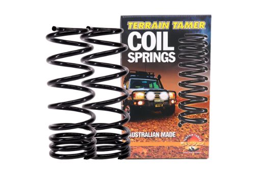 Terrain Tamer Coils Rear Raised 20mm 100 To 300kg Heavy Duty - Terrain Tamer 4WD Parts