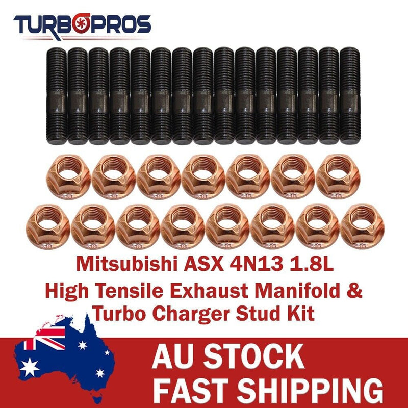 Mitsubishi ASX 4N13 1.8L High Tensile Exhaust Manifold&Turbo Stud Kit