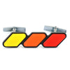Toyota Tacoma 4Runner Tundra Rav4 Highlander Generic Tri-color 3 Grille Badge emblem