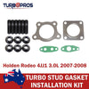 Holden Rodeo 4JJ1 3.0L 2007-08 Turbo Charger Installation Stud & Gasket Kit