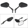 Motorcycle Custom Cruiser Cafe Racer UNIVERSAL Generic Pair M10 Rearview Mirror