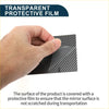 Black carbon fiber textured protective film for 6 pcs door pillar window trim for toyota sienna 2002-2009 carbon
