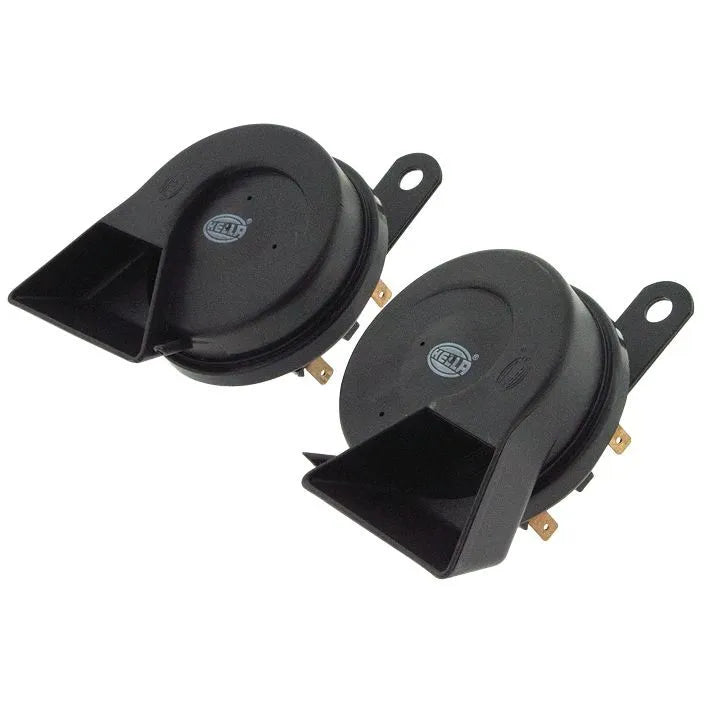 Hella 6005HORN Pkt 2 Twin Scroll Horn 12V 110Db High /