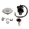 Honda CB250F Hornet S 600 00-07 Ignition Switch Fuel Tank Cap Seat Lock Set