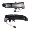 Mercedes-Benz A-Class W176 2012-2018 / B-Class W246 2012-2019 / C-Class W204 2007-2014 / E-Class W212 2009-2016 / GLA X156 2013-2019 / CLS C218 2011-2018 LED Side Mirror Turn Signal Lights Suitable
