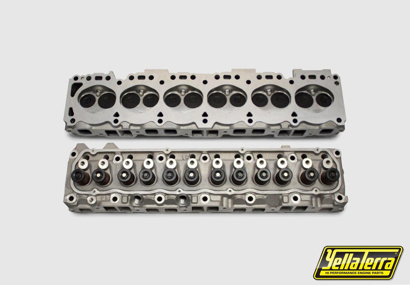 Yella Terra 12 Port Alloy Cylinder Head Assembled 56cc