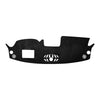 Mazda CX-9 w / HUD 2016- Non-Slip Dashboard Cover Microfiber Leather Suitable