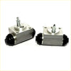 Silver metallic 7/8 rear wheel brake cylinder assemblies with black rubber caps for toyota hilux 4wd 2005-2015