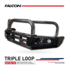 MCC Falcon 707-01 Triple Loop Bull Bar - Toyota LandCruiser 200 2007+