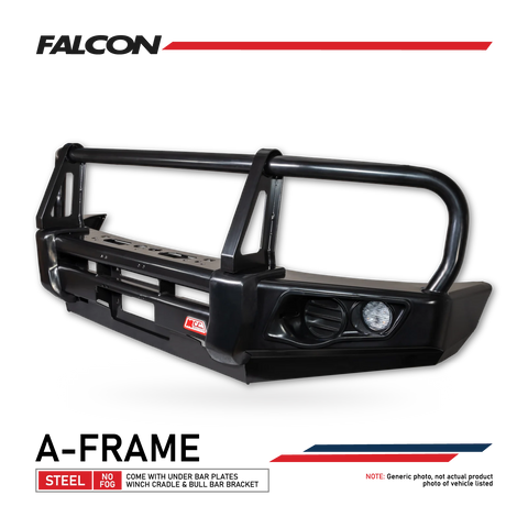 MCC Falcon 707-02 A-Frame Bar - Toyota Hilux 2016-2020