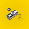 70MM 2.75" CNC ALUMINUM TURBO PIPE / PIPING POLISH FLANGE ADAPTOR