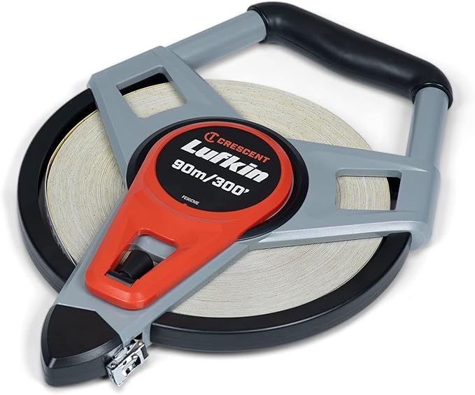 Lufkin Fibreglass Tape 90M/300 X 13mm FE90CME