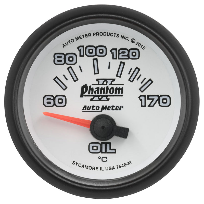 AutoMeter 2-1/16in Oil Temp 60-170'C AU7548-M