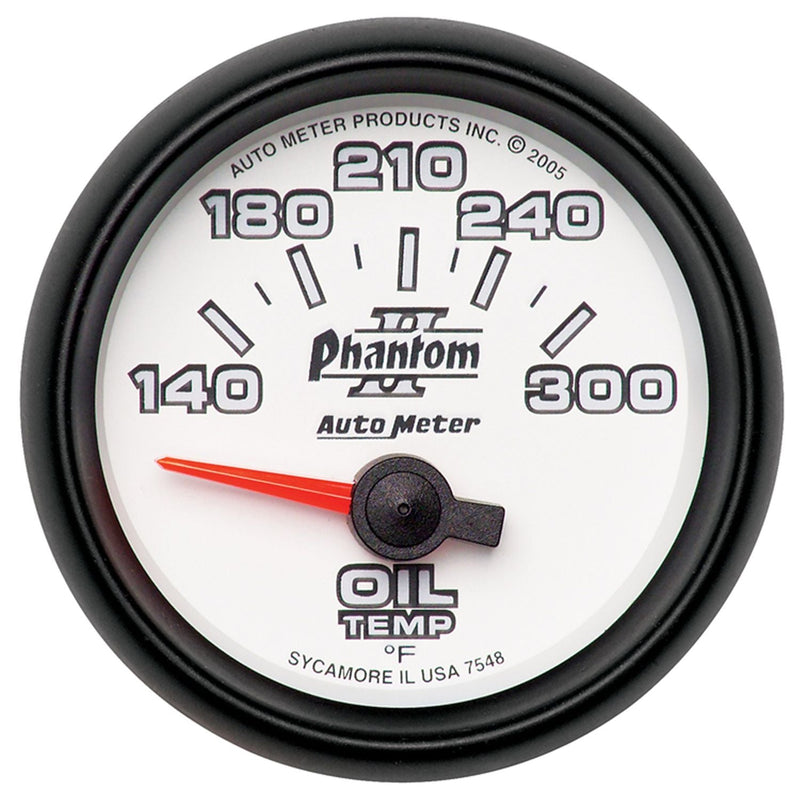 AutoMeter 2-1/16 Oil Temp 140- 300degF AU7548