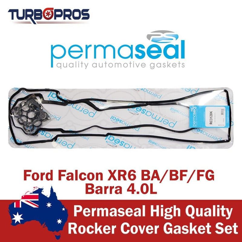 Ford Falcon XR6 BA / BF / FG Barra 4.0L Permaseal Rocker Cover Gasket Set