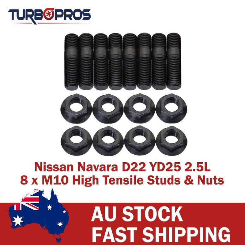 Nissan Navara D22 YD25 2.5L High Tensile Exhaust Manifold Stud Kit