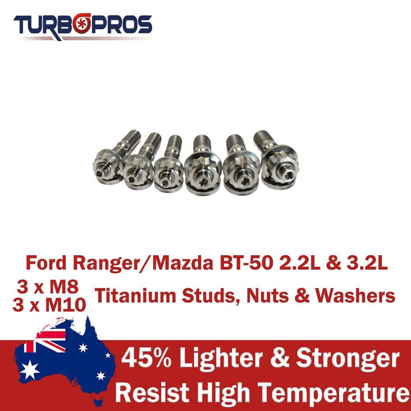 Ford Ranger / Mazda BT-50 3.2L Titanium Turbo Charger Stud Kit