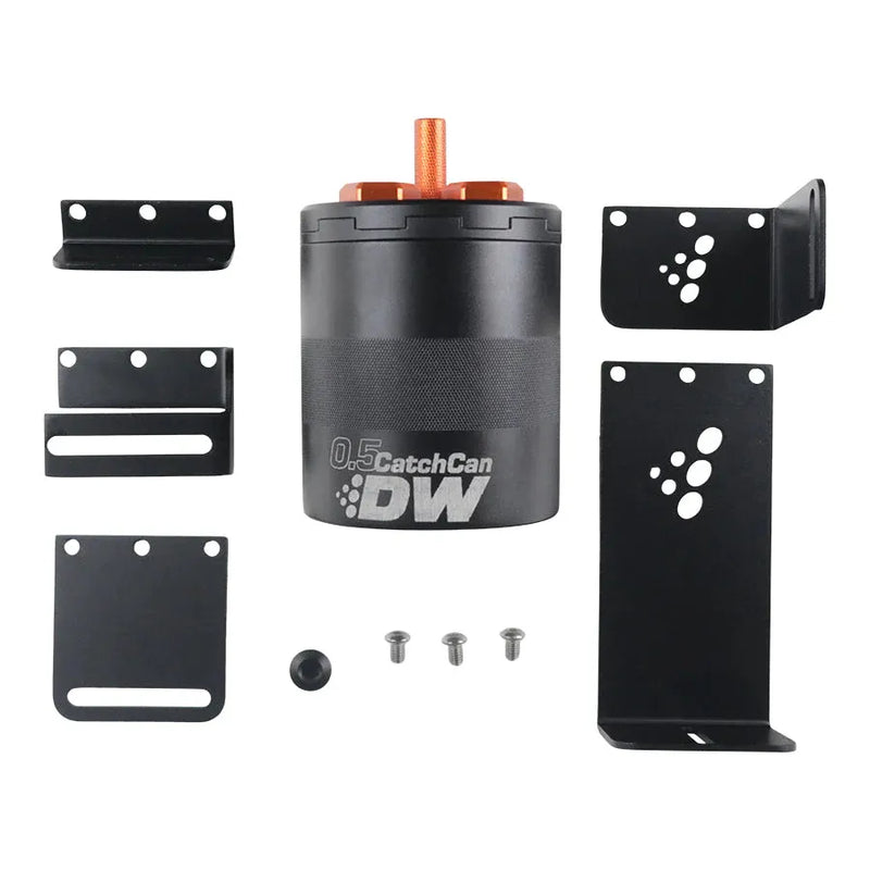 Deatschwerks 8-05-OCC-05L 0.5 Liter Oil Catch Can Assembly