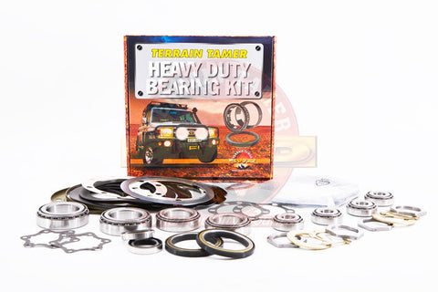 Terrain Tamer Swivel Hub Heavy Duty High Performance Minor Repair Kit w/ Wheel Bearings - Toyota Land Cruiser FZJ HZJ HDJ 78/79/80/105, VDJ/76/78/79 - Terrain Tamer