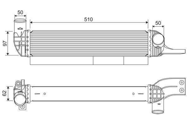Valeo Intercooler OE Quality 822923