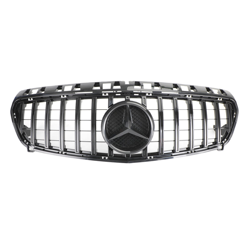 Mercedes Benz A CLASS W176 Gloss Black Front Bumper Grille (2013-2015)