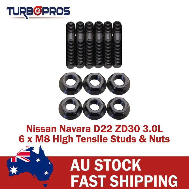 Nissan Navara D22 ZD30 3.0L High Tensile Turbo Stud Kit