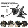 Kawasaki Ninja 250 / 400 2018-2022 Generic Rearsets Adjustable Foot Pegs Rest Fit