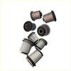 Gray rubber control arm bushings with black inner seals for toyota hilux kun26r 2005-2015 3.0 diesel