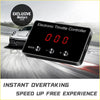 Black electronic throttle controller with red digital display and silver buttons for holden colorado rg 2012 and up