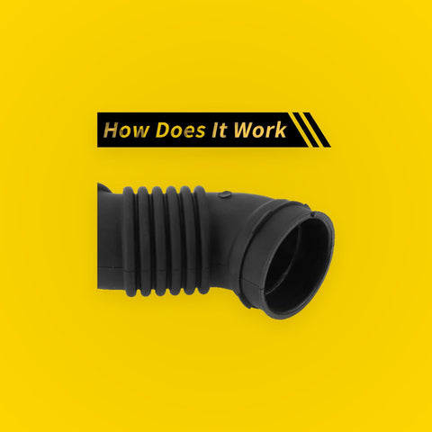 Engine Air Intake Hose for Toyota Land Cruiser Prado LC120