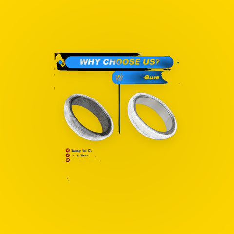 Exhaust Pipe Flange Gasket for Toyota Tacoma, Sienna,