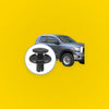 80 Pcs Radiator Cover Retainers Clips for Toyota 4Runner