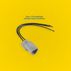 3 Pin Headlight Harness Cable Connector for Toyota Scion