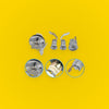 Ignition Lock Cylinder Kit for Toyota - Silver & Black